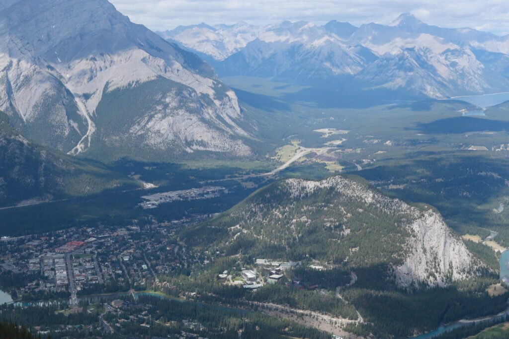 Sulphur mountain view