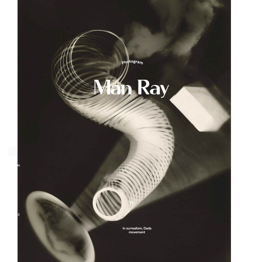 Man Ray photogram, rayogram