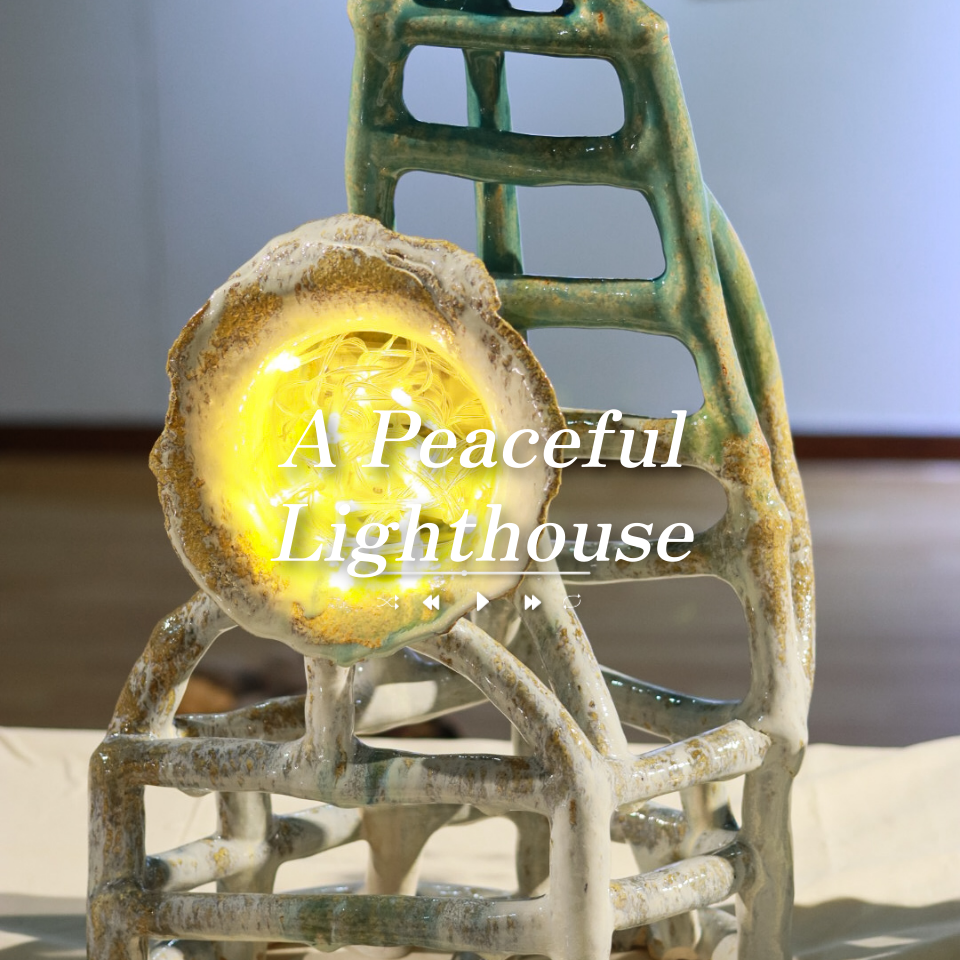 ceramic, sculpture, lighthouse, 도자기, 도자공예, 작품, 전시, 등대, 조각
