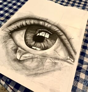 realistic eye, eye drawing, 사실화, 눈그리기, 눈, 소묘, 드로잉, drawing, art, zine